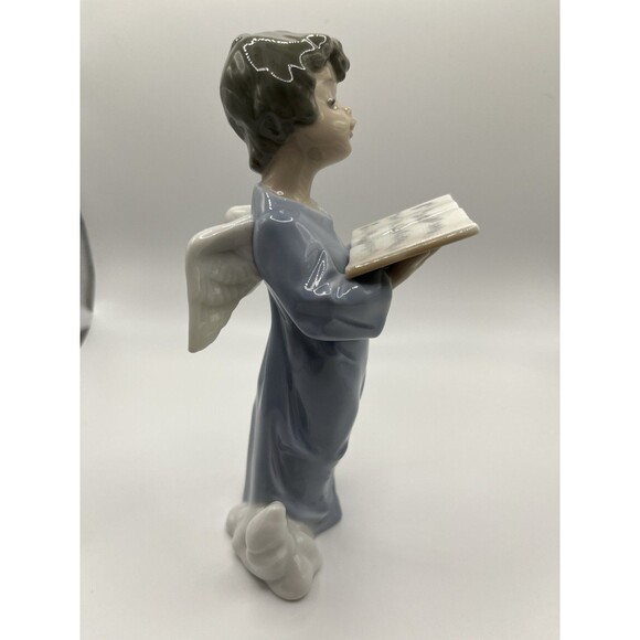 Lladro ANGELIC VOICE Cherub Angel Figurine #5724 Glazed 6.5" No Box - Picture 4 of 6